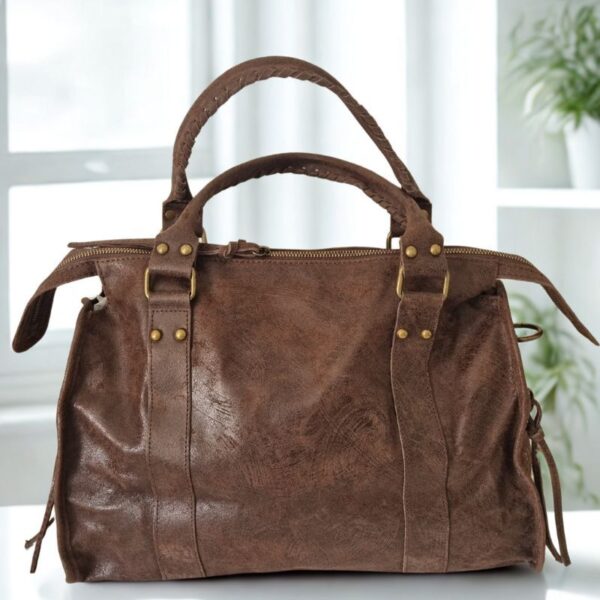 Sac Esprit cuir brossé