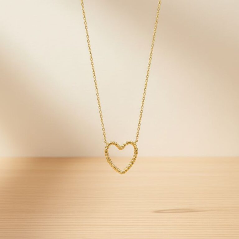 Collier Or Cœur