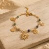 bracelet turquoise africaine solalma