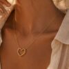 collier or cœur
