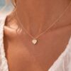 collier ras de cou coeur zirconium bijou bohm paris