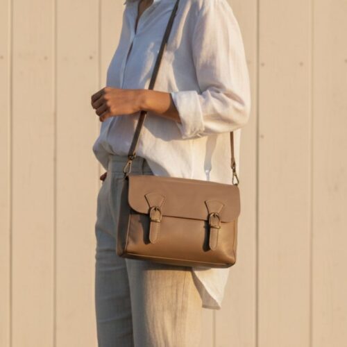 besace cuir basic