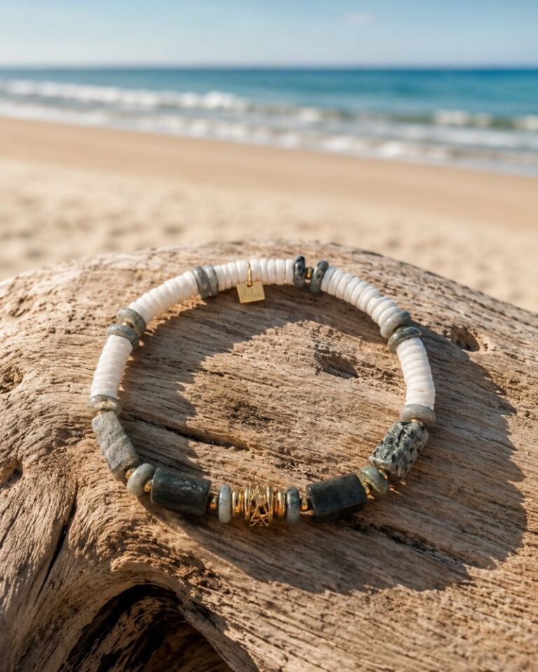 bracelet mahana labradorite & onyx