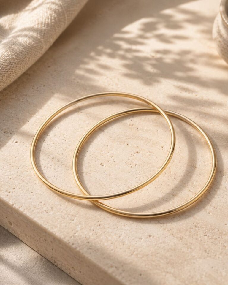 duo de bracelets joncs fins
