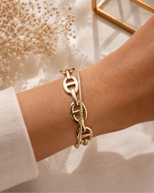 bracelet jonc croisé Mile mIla